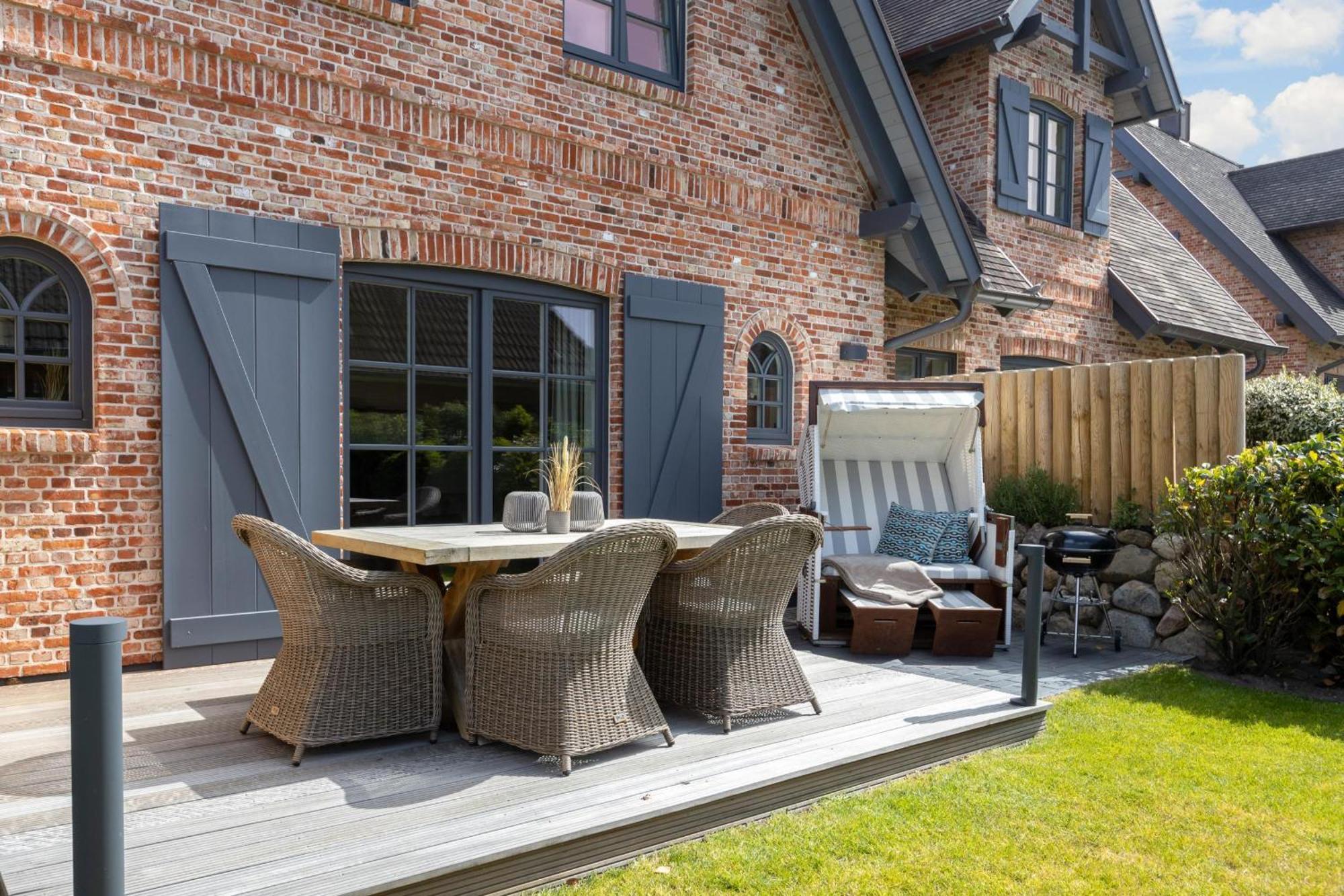 Ferienhaus Finoah - Leben, Luxus, Leichtigkeit Hinter Der Duene In Westerland Sylt エクステリア 写真